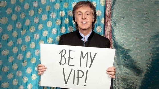 Paul McCartney collecte des fonds pour la Fondation David Lynch Paul McCartney collecte des fonds pour la Fondation David Lynch