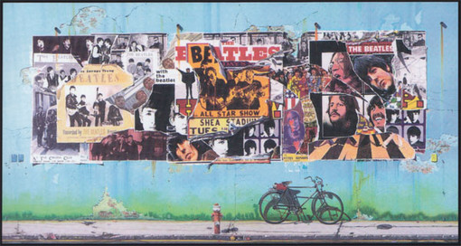 The Beatles Anthology Cover collage